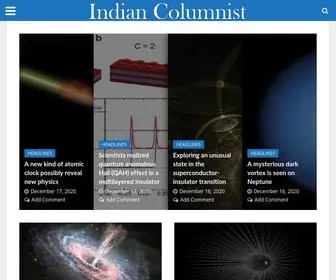 Indiacolumnist.com(Indiacolumnist) Screenshot
