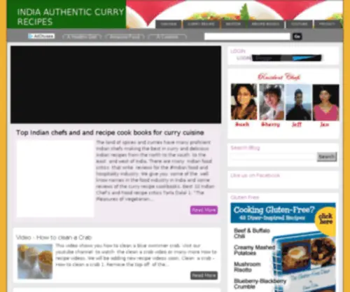 Indiacurryrecipes.com(INDIA AUTHENTIC CURRY RECIPES) Screenshot