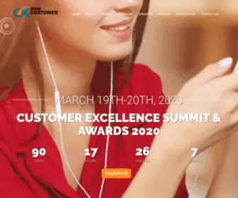 IndiacXsummit.com(India Customer Excellence Summit 2021) Screenshot