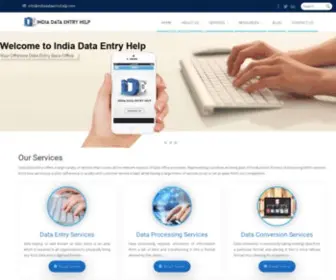 Indiadataentryhelp.com(Best Data Entry Company) Screenshot