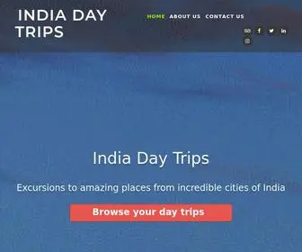 Indiadaytrips.com(India Day Trips) Screenshot