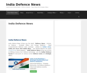 Indiadefencenews.com(India Defence News) Screenshot