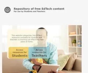 Indiaedtech.org(This website) Screenshot