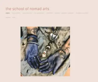Indiaflint.com(The school of nomad arts) Screenshot