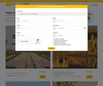 Indiagoldentriangletourpackage.com(India Golden Triangle Tours) Screenshot