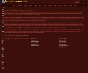 Indiahc-Ghana.com(High Commission of India) Screenshot