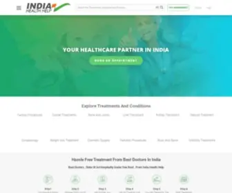 Indiahealthhelp.com(India Health Help) Screenshot