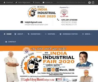 Indiaindustrialfair.com(IIFAIR 2020) Screenshot