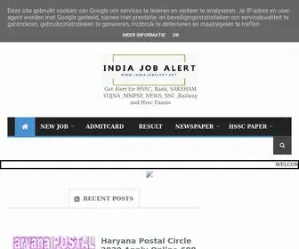 Indiajobalert.net(YOUR) Screenshot