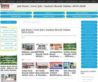 Indiajoining.com(Govt Jobs) Screenshot