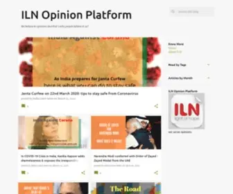 Indialatestnews.com(ILN Opinion Platform) Screenshot