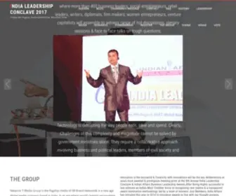 Indialeadershipconclave.in(Friday,4th August, Hotel Sahara Star, Mumbai, India) Screenshot