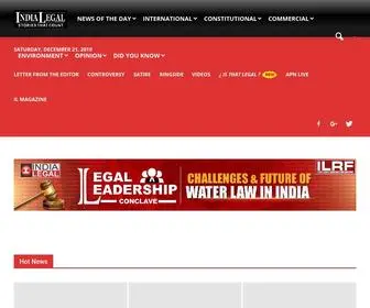 Indialegallive.com(India Legal) Screenshot