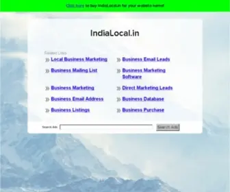 Indialocal.in(Indialocal) Screenshot