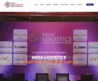 Indialogisticsummit.com(India Logistics Summit & Awards 2019) Screenshot