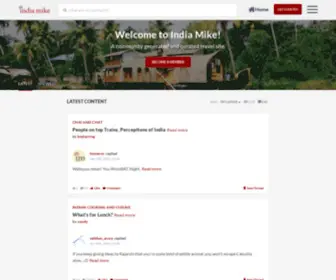 Indiamike.com(India Travel Forum) Screenshot