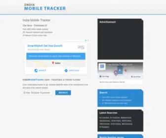 Indiamobiletracker.com(India mobile tracker) Screenshot