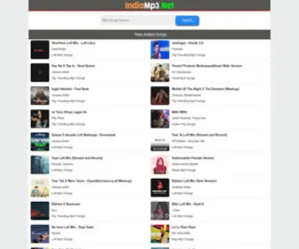 IndiaMP3.net(A To Z Bollywood Mp3 Songs Download 2022) Screenshot