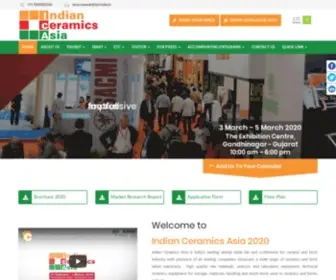 Indian-Ceramics.com(Indian Ceramics Asia 2020) Screenshot