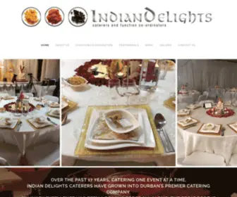 Indian-Delights.co.za(Indian Delights) Screenshot