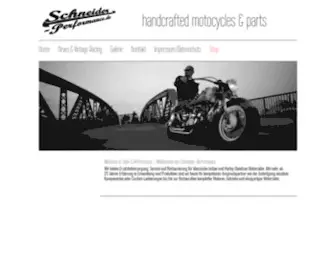 Indian-Motocycles.de(Schneider Performance) Screenshot