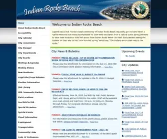 Indian-Rocks-Beach.com(City of Indian Rocks Beach) Screenshot