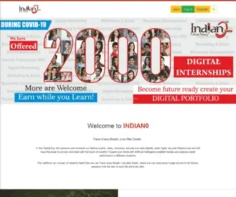 Indian0.com(Job Ready Learnings with Digital Internships) Screenshot