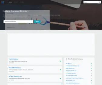 Indiana-Company.com(Indiana Company Directory) Screenshot