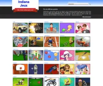Indiana-Jeux.com(Jeux Gratuits et en ligne avec) Screenshot