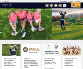 Indianagolf.org(Indiana Golf Office) Screenshot