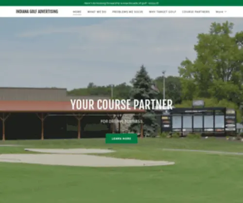 Indianagolfadvertising.com(An advertising agency) Screenshot