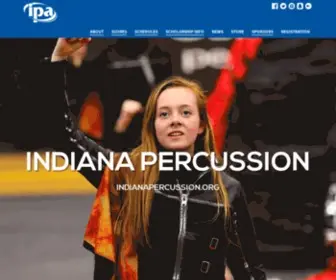 Indianapercussion.org(Indiana Percussion) Screenshot
