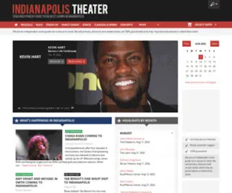 Indianapolis-Theater.com(Indianapolis Theater) Screenshot