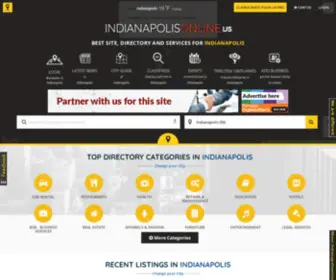 Indianapolisonline.us(Indianapolis (IN) Yellowpages) Screenshot