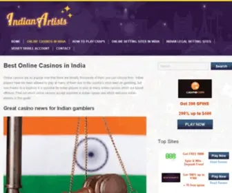 Indianartists.co.in(Global Artisans) Screenshot