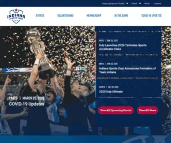 Indianasportscorp.com(Indiana Sports Corp) Screenshot