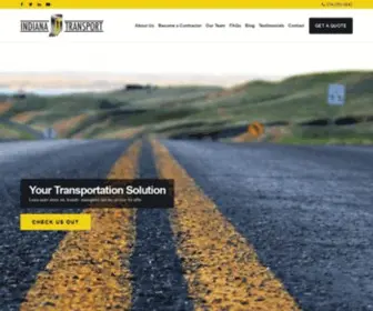 Indianatransport.com(Indiana Transport) Screenshot