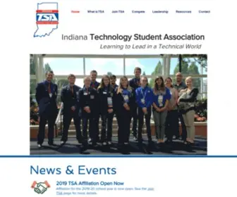 Indianatsa.org(Mysite) Screenshot