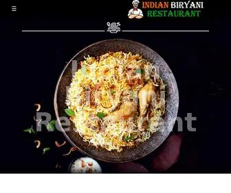 Indianbiryanirestaurant.com.au(Indian Biryani Restaurant) Screenshot