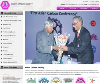 Indiancarbonsociety.org(Indian Carbon Society) Screenshot