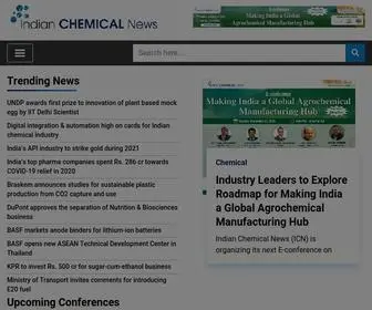 Indianchemicalnews.com(Statistics) Screenshot