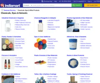 Indianchemicalportal.com(Chemical Products Manufacturers) Screenshot