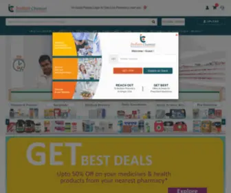 Indianchemist.com(Indian Chemist) Screenshot