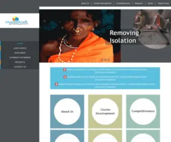 Indianclusters.org(Clusterkraft) Screenshot