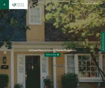 Indiancreekapthomes.com(Apartments in Cincinnati) Screenshot
