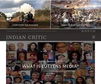Indiancritic.com(Indian Critic) Screenshot