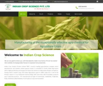 Indiancropscience.com(Indian Crop Science) Screenshot