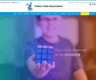 Indiancubeassociation.com(Indian Cube Association) Screenshot