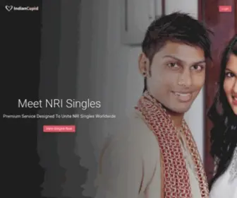 Indiancupid.com(Meet NRI Singles For Indian Dating & Matrimonials) Screenshot