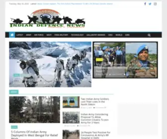 Indiandefencenews.info(Indian Defence News) Screenshot